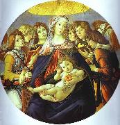 Sandro Botticelli Madonna of the Pomegranate oil